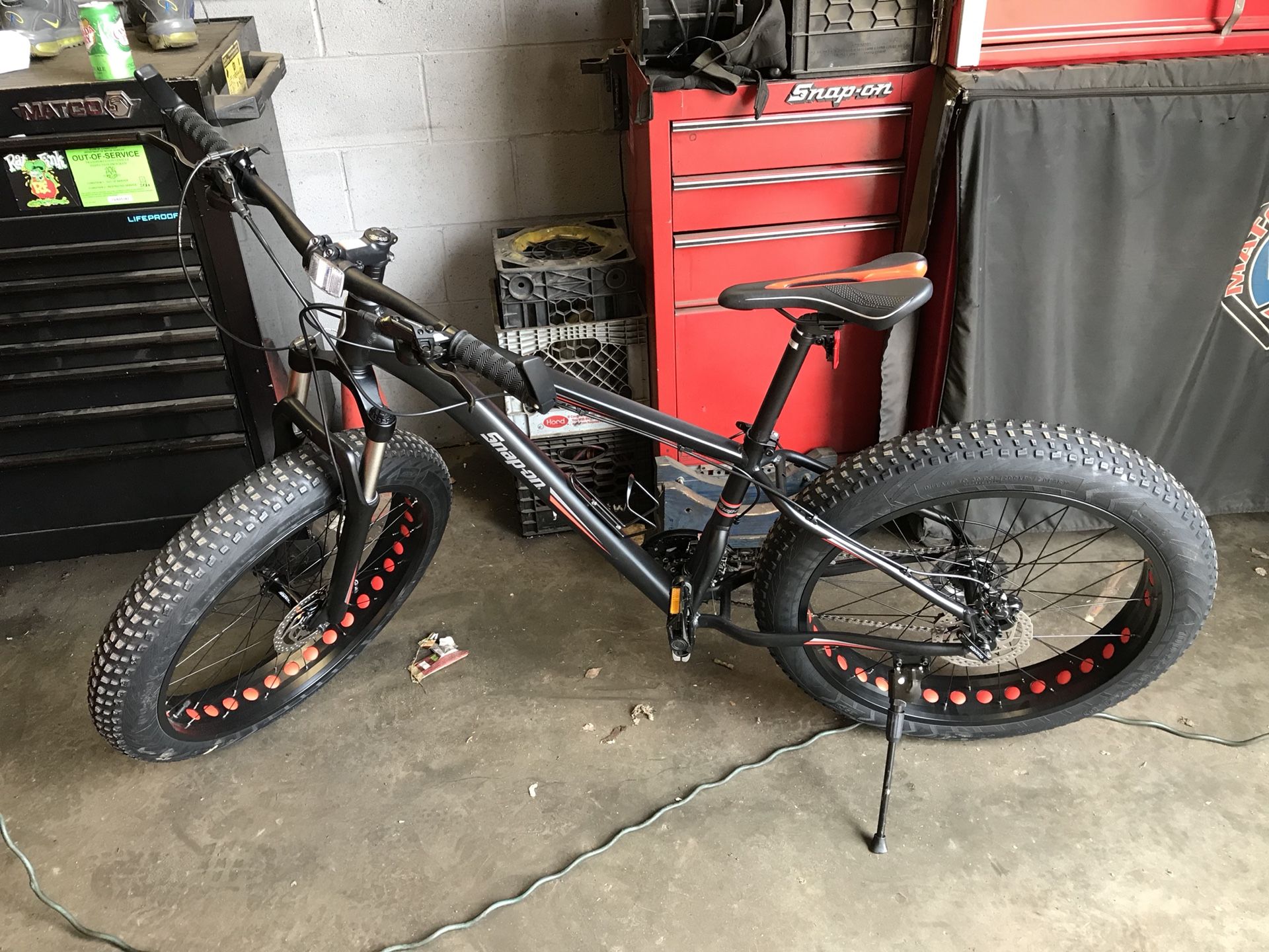 snap on big tire bike