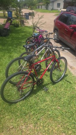 8 bikes