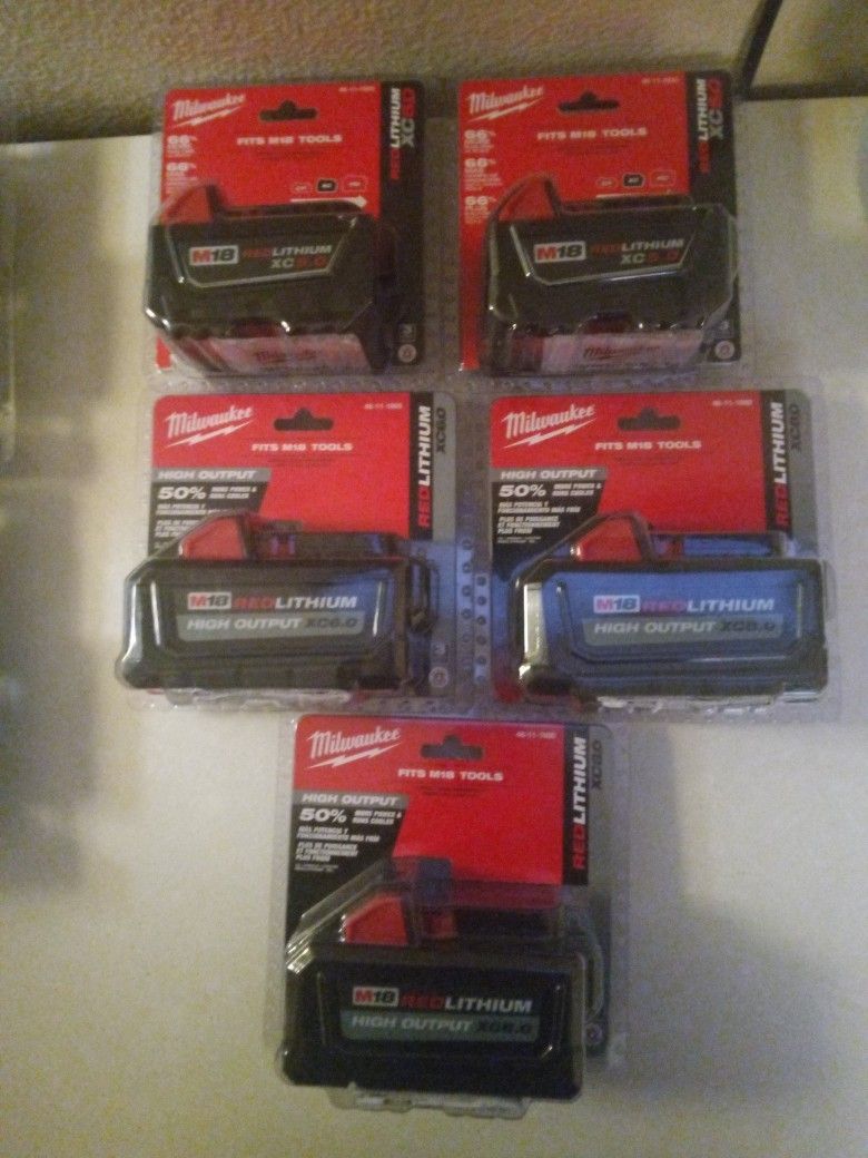 Milwaukee Batteries