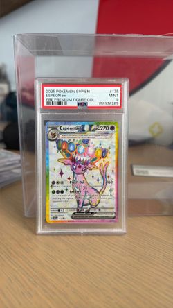 Espeon Black star promo 175 PSA 9