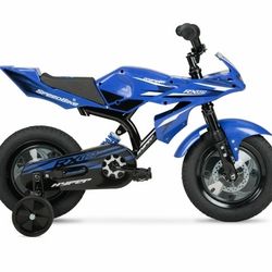 Hyper Bicycles 12" Speed Bike, Children Ages 2-4, Blue