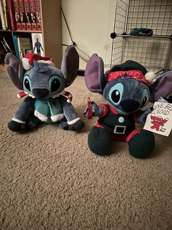 Stitch Stuffed Animals Xmas Edition 