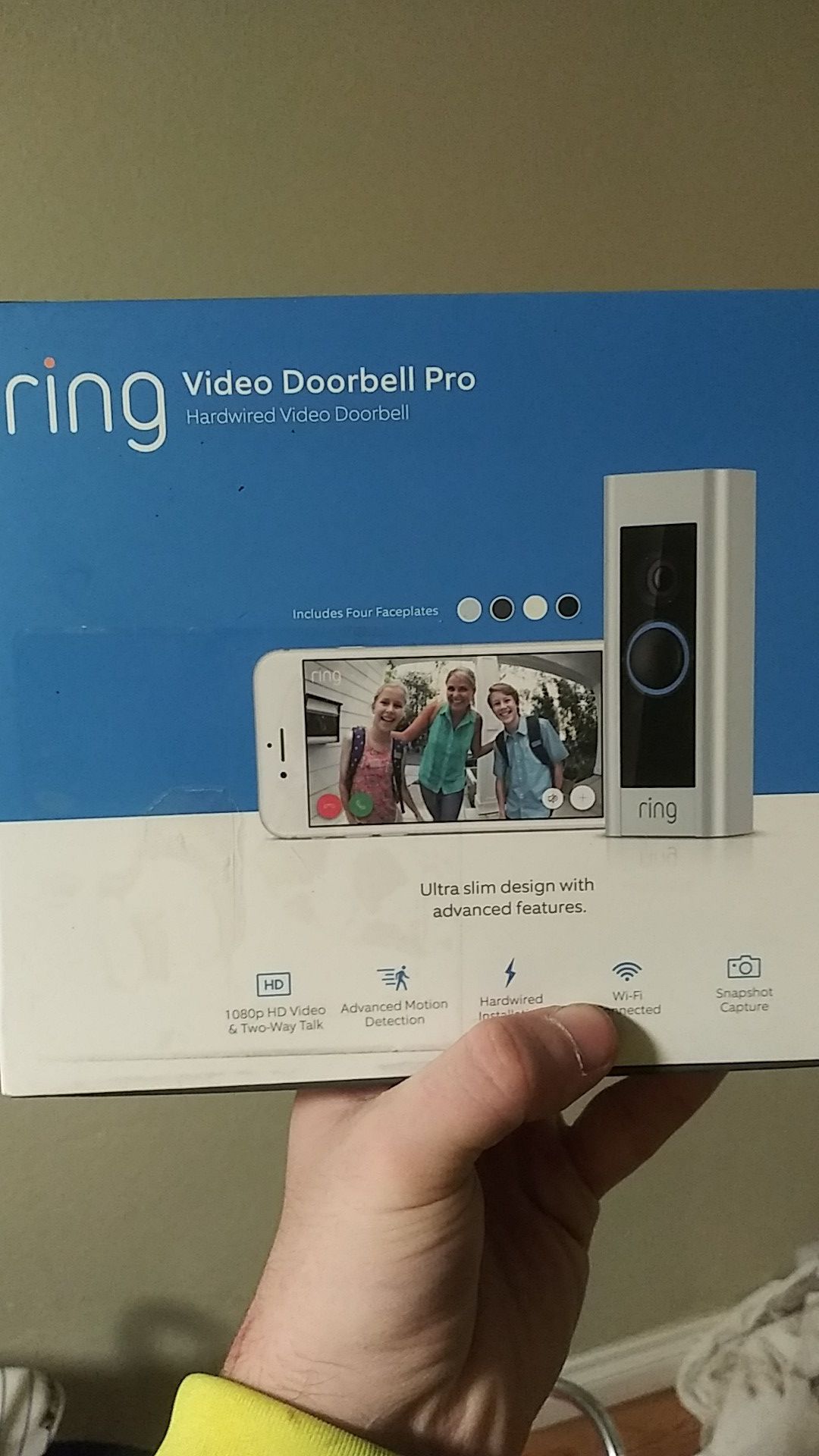 Ring video doorbell Pro