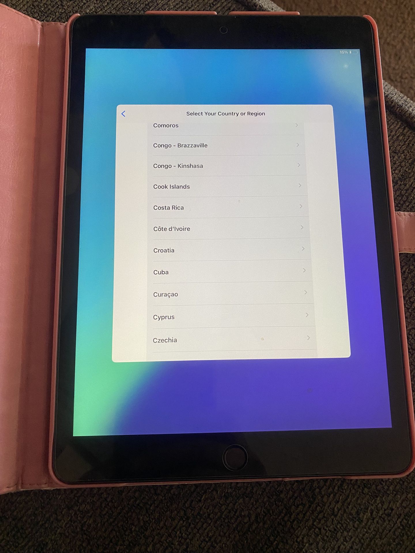 iPad ninth generation 64 GB
