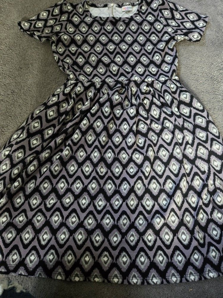 Lularoe Amelia Dress Size Large