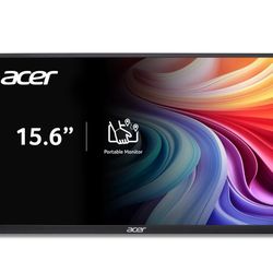 15.6” Full HD 1920x1080 Portable Widescreen Monitor- For use with Phone/Laptop/Tablet - $169.99 Retail