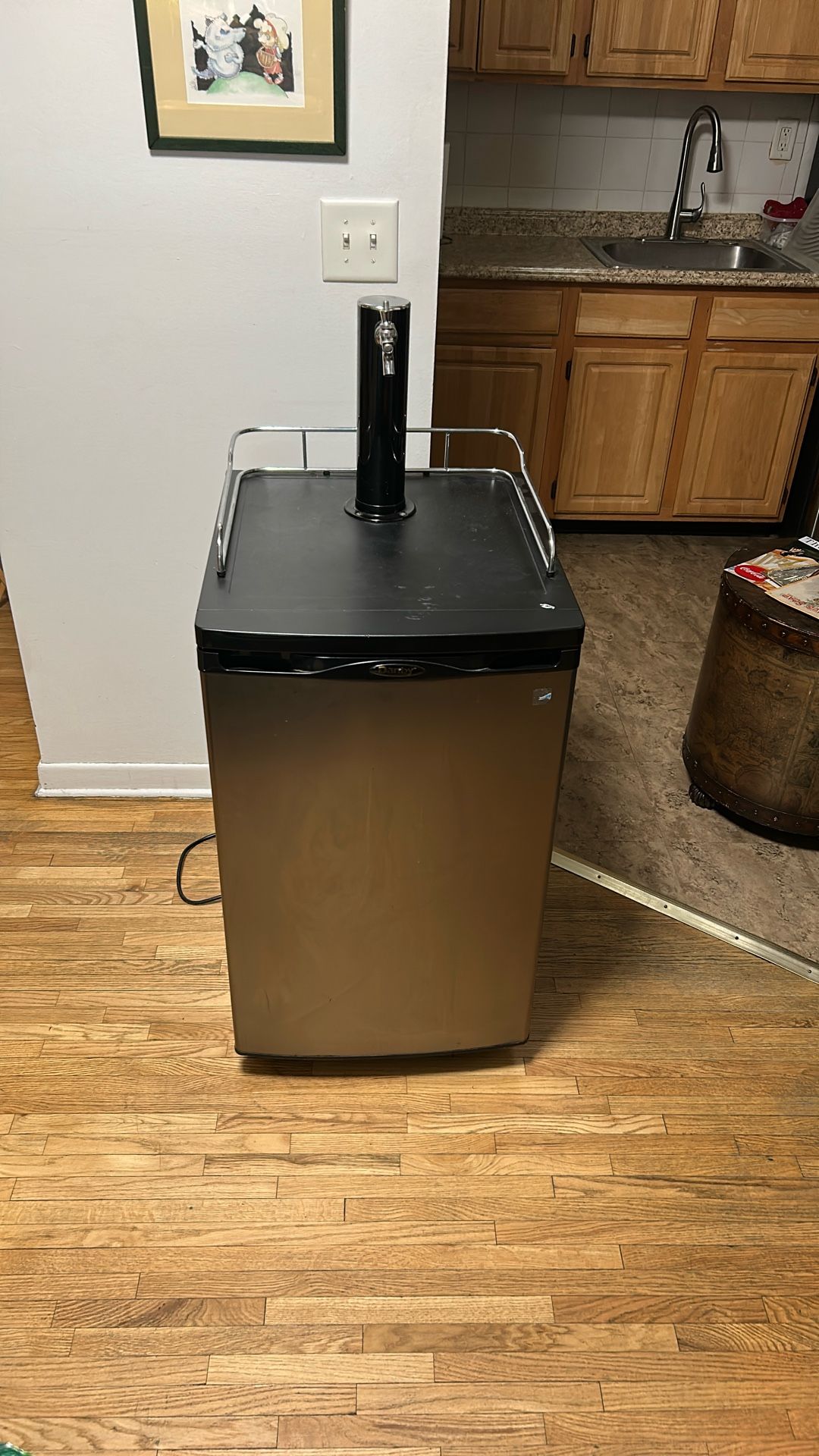 Fridge With Keg Pump