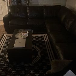 Leather Sectional