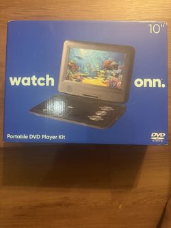 Onn Portable DVD Player Kit & Digital Picture Frame 