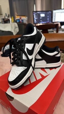 Nike dunk low black/white