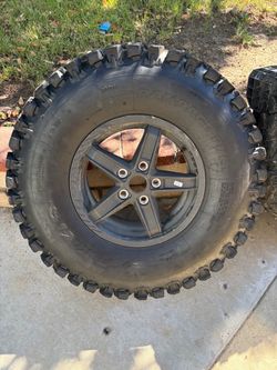 RZR 5 lug stock wheels