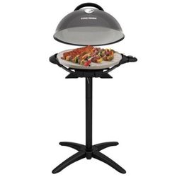 George Foreman /O Electric Grill in Gun Metal with Temperature Gauge