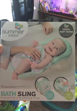 Baby bath sling