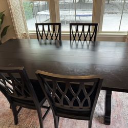 5 Piece Magnolia Home Dining Set