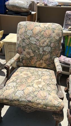 Two Beautiful high back chairs