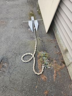 Anchor and chain