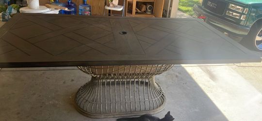 Outside table