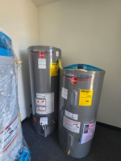 New Water Heater Rheem