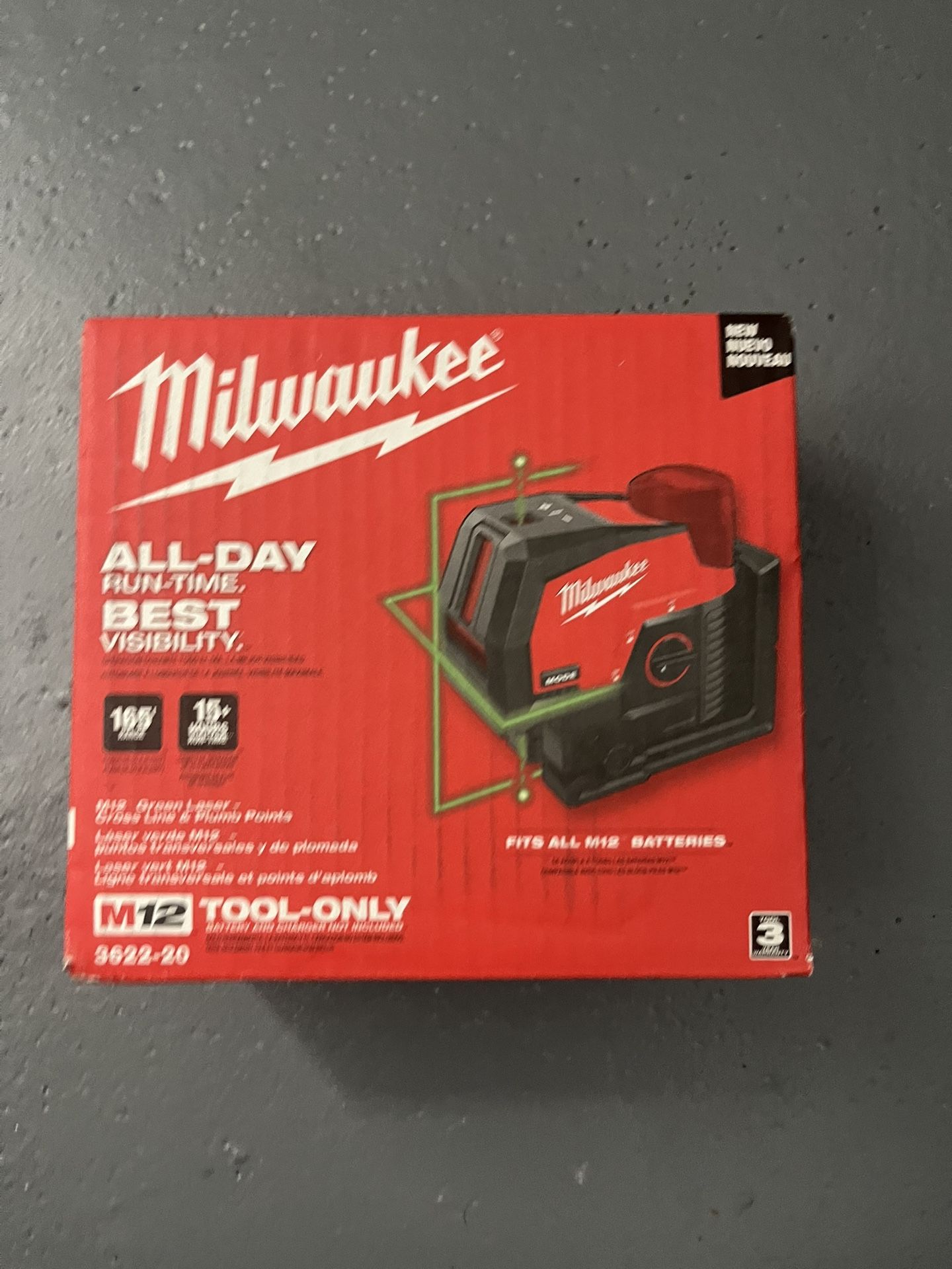 Milwaukee Lazer Brand New