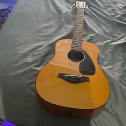 Yamaha Acoustic  Guitar Basically Only Used Three Times Kids