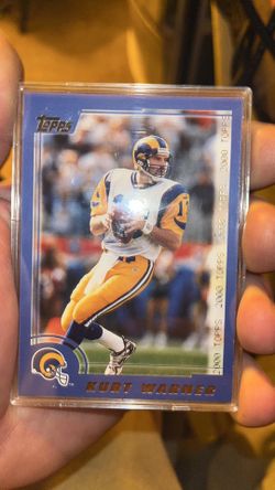 NFL Kurt Warner card Topps 2000 mint
