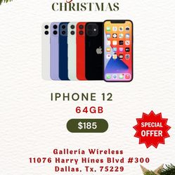 iPhone 12 64 Gb Unlocked And Clean Imei 