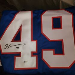  Tremaine Edumonds Autographed Jersey 