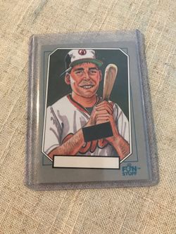 1992 billy Ripken FF error comic card.