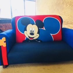 Mickey Mouse kids loveseat