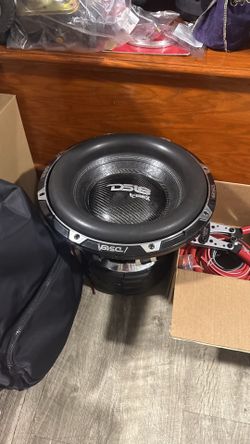 HOOLIGAN X 15" High Excursion Subwoofer 4000 Watts Rms 4"