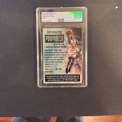 1997 upper deck, Michael Jordan power deck audio