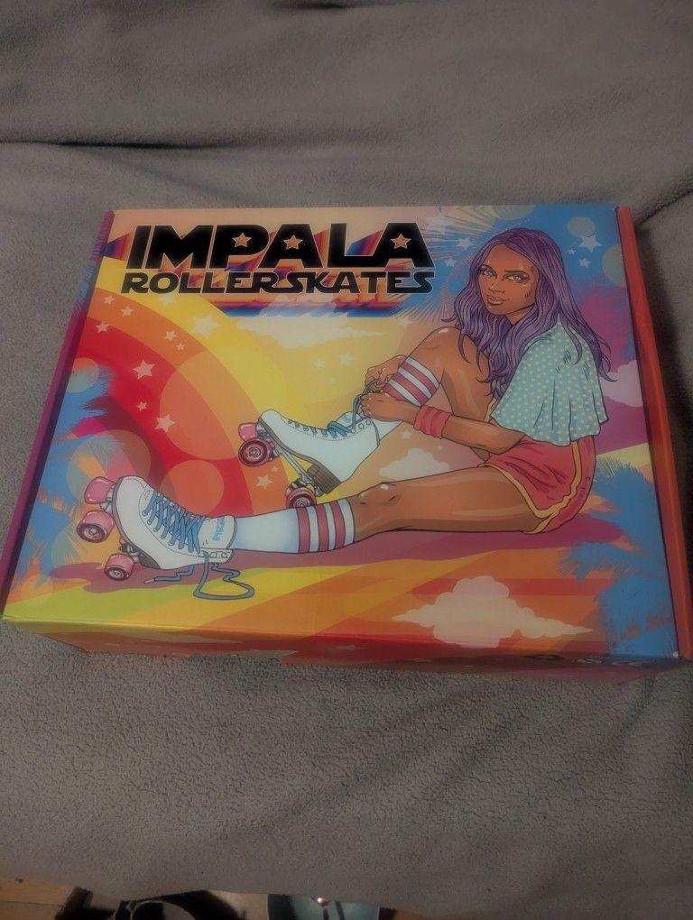 Impala Rollerskates Pastel Fade, size 8 women's