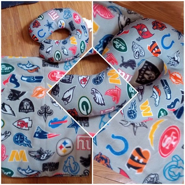 🩷 Sports Travel Blanket & Pillow Set .. Still Available