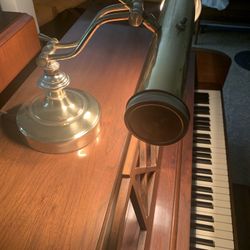 Music Lamps and Upright Pianos