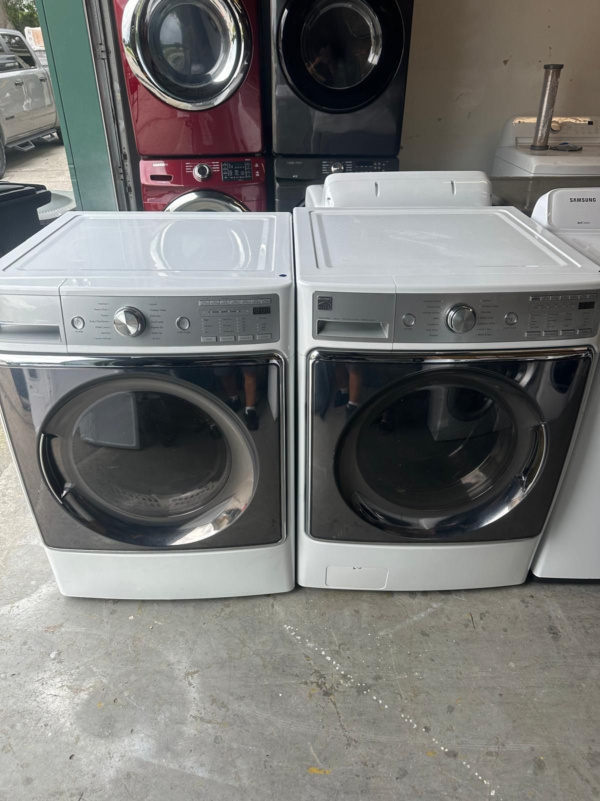 Kenmore front load washer and dryer set