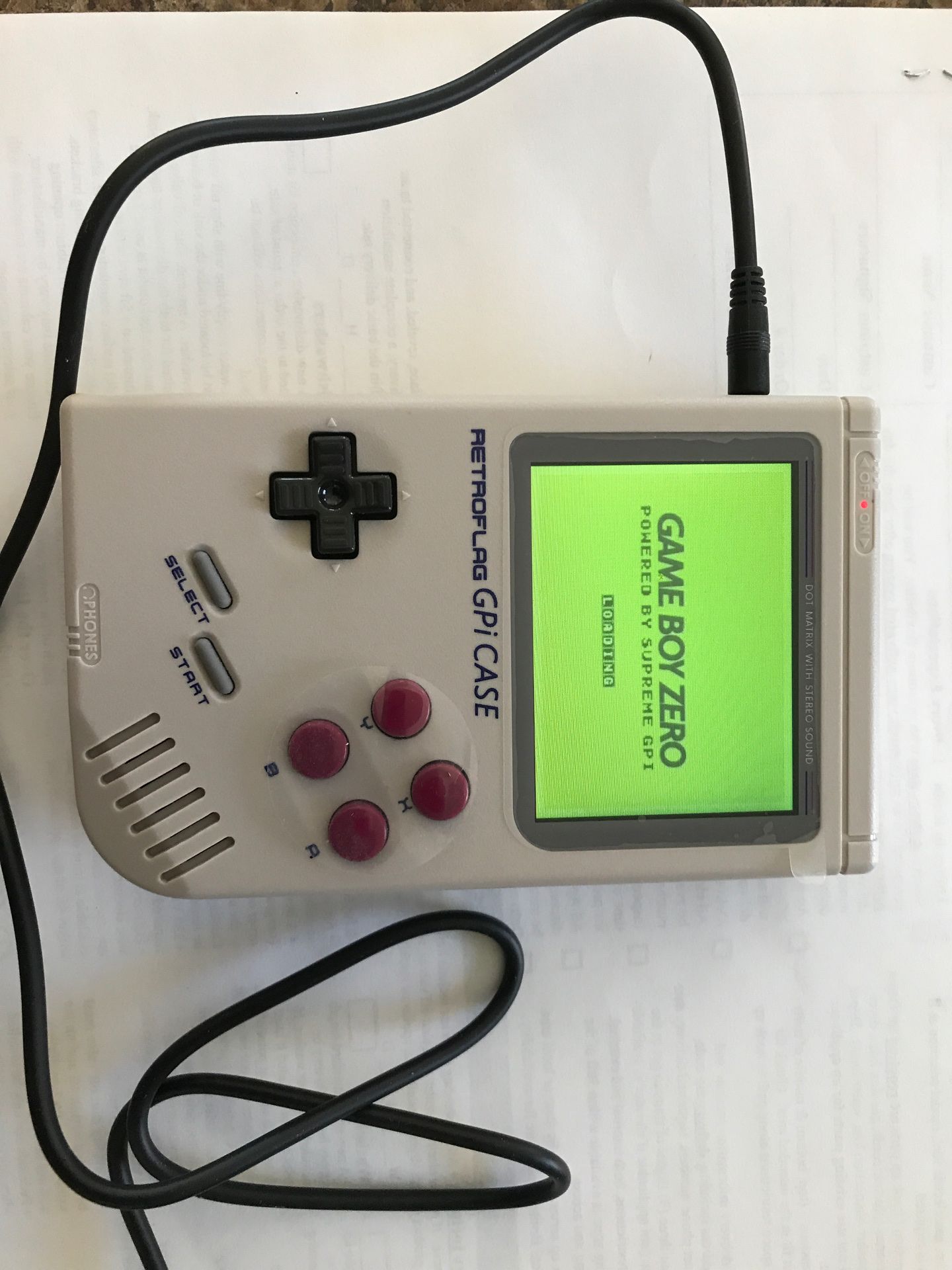 New Retro flag arcade game machine game boy with 649 games loaded