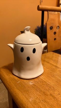 Ghost cookie jar
