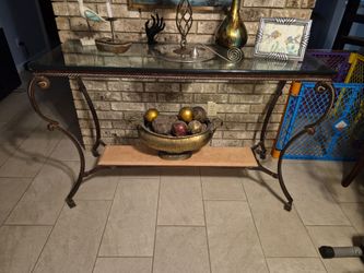 Wrought Iron Table