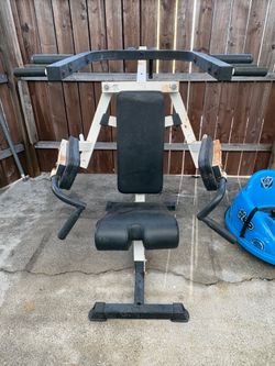 Shoulder press & Lateral raise machine