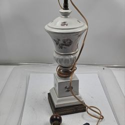 Vintage Porcelain Table Lamp