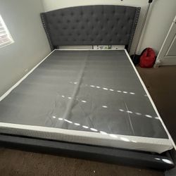 Bed Frame And Box Spring 