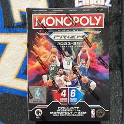 2023-24 Panini Monopoly Prizm NBA Basketball Blaster Box Sealed New IN-HAND