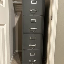 Free File Cabinet 52 In Tall, 15 In Wide, 27 In Deep