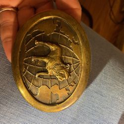 Keith Smykal Dog Belt Buckle