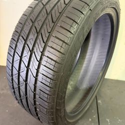 225 40 18  Road Hugger GTZ  One Used Tire 80% Life 