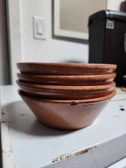 Terracotta bowls