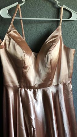 Brand new champagne dress
