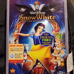 Blu-Ray + DVD Snow White And The Seven Dwarfs 