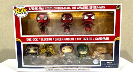 Spider-Man 8 Pack - Funko POP! - Marvel - Walmart Exclusive