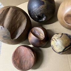 Decorative Wooden Balls, Home Decor